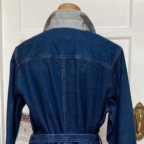 Bill Blass, Classic Denim Jean Dress, - Picture 4 of 12